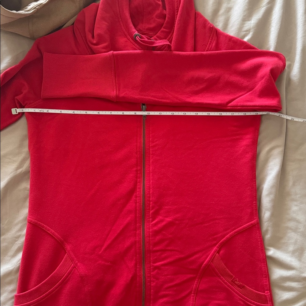 Garage Red Zip-Up Hoodie - Picture 10 of 14